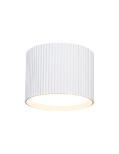 Support de Spot GX53 x 1 Saillie - Cylindre Blanc 2