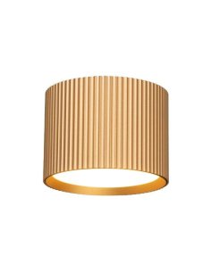 Support de Spot GX53 x 1 Saillie - Cylindre Doré 2