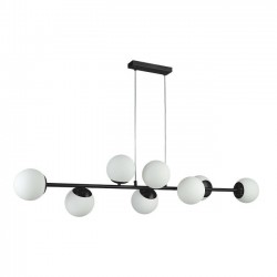 Suspension E27 x 8 120cm Noir