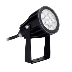 Projecteur Piquet LED 6W RGB + CCT NOIR IP66 (2.4 Ghz)