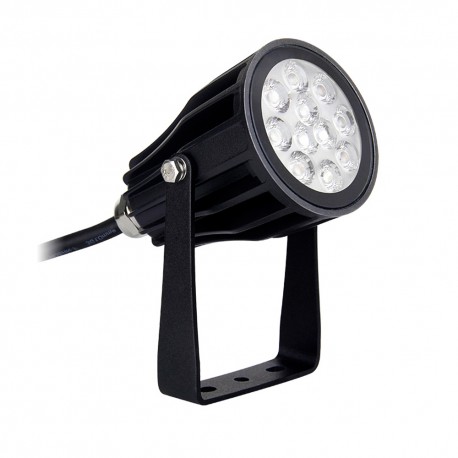 Projecteur Piquet LED 6W RGB + CCT NOIR IP66 (2.4 Ghz)