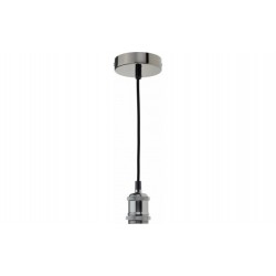 Suspension Vintage Douille E27 x 1 Perle Noire IP20 - P9046 - OPTONICA