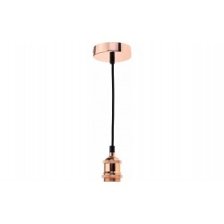 Suspension Vintage Douille E27 x 1 Rose Gold IP20 - P9048 - OPTONICA