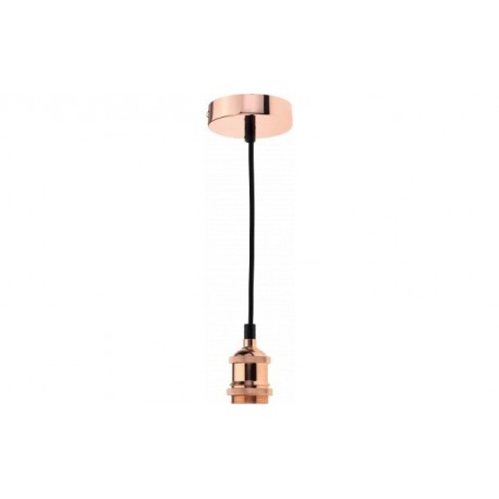 Suspension Vintage Douille E27 x 1 Rose Gold IP20 - P9048 - OPTONICA