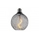 Ampoule LED Bulb Ronde E27 Grille Noir Filament Golden 'S' 2.5W 1800°K 188lm