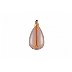 Ampoule LED Bulb Goutte Ambre E27 Filament Golden 3W 1800°K 225lm - P11712 - OPTONICA