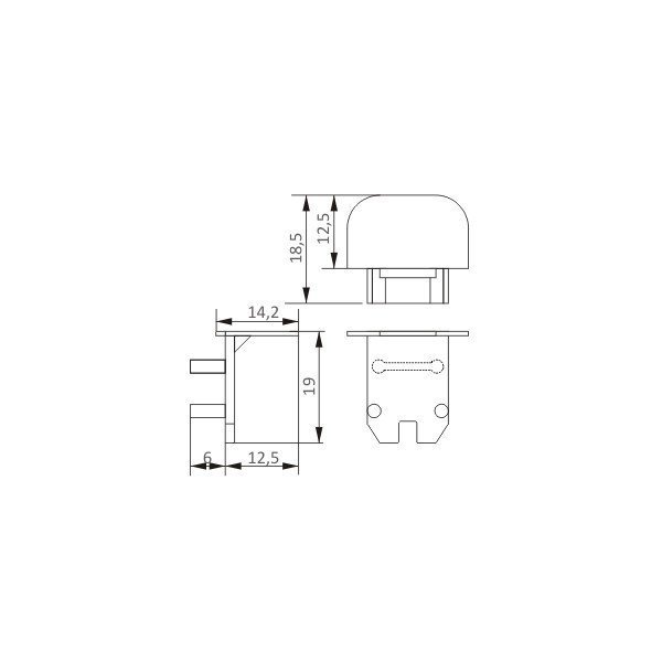 Terminaison Profilé LED Profond (x2)