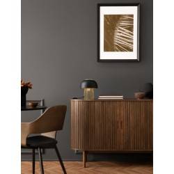 Sandy Black & Gold Metal LED E27 1x12 Watt 100-240 Volt IP20 bulb excluded Cable Length 150 cm Switch On/Off D: 25 H: 28 cm -