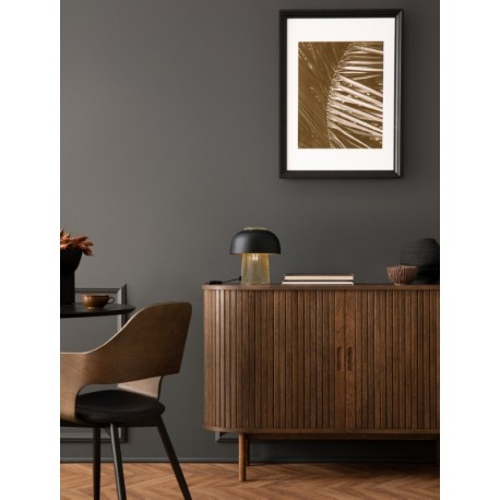 Sandy Black & Gold Metal LED E27 1x12 Watt 100-240 Volt IP20 bulb excluded Cable Length 150 cm Switch On/Off D: 25 H: 28 cm -