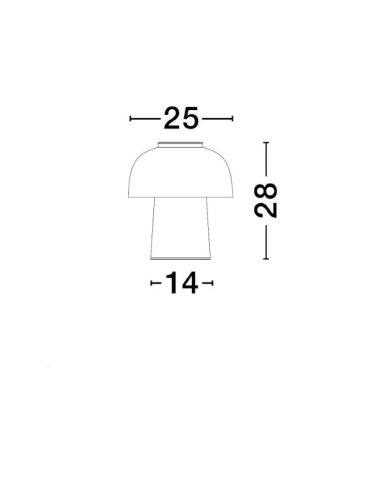 Sandy Black & Gold Metal LED E27 1x12 Watt 100-240 Volt IP20 bulb excluded Cable Length 150 cm Switch On/Off D: 25 H: 28 cm -