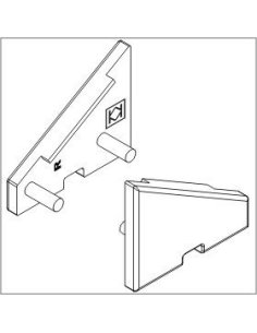 Terminaison Profilé LED Angle 30/60 (x2) 2