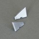 Terminaison Profilé LED Angle 30/60 (x2)