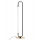 Matt Black & Gold Metal & Acrylic LED 20 Watt 220-240Volt 1359Lm 3000K IP20 Switch On/Off D: 18 H: 67.5 cm - PNL9002084 - NOV
