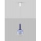 Triac Dimmable Blue Glass Gold Metal White Metal Base LED 6 Watt 220-240 Volt 754Lm 3000K IP20 D: 25 H: 170 cm - PNL9009101 -