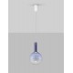 Triac Dimmable Blue Glass Gold Metal White Metal Base LED 6 Watt 220-240 Volt 754Lm 3000K IP20 D: 25 H: 170 cm - PNL9009101 -