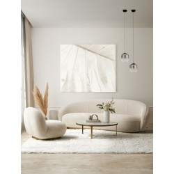 Matt Black Metal & Smoky Gray Glass LED 3 Watt 220-240Volt 478Lm 3000K IP20 D: 14 H: 150 cm - PNL9009140 - NOVALUCE