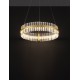 Triac Dimmable Platinum Gold Stainless Steel & Glass LED 45 Watt 220-240Volt 4679Lm 3500K IP20 D: 60 H: 130 cm - PNL9019733 