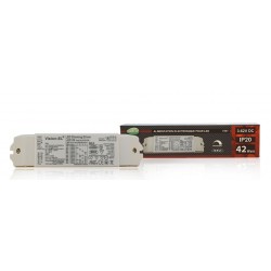 Alimentation LED DALI PUSH 12-38W 3-66 VDC 200-1050mA IP20 0-10V