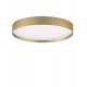 Triac Dimmable Brushed Gold Metal, Aluminium & Acrylic LED 37 Watt 220-240Volt 3555Lm IP20 2700 + 3000K Dip Switch D: 40 H: 