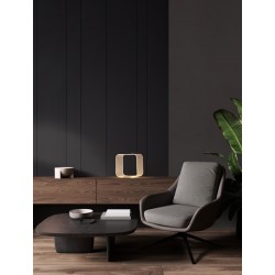 Triac Dimmable Brass Gold Aluminium & Acrylic LED 14 Watt 220-240Volt 786Lm 3000K IP20 L:24 W:16 H:24 cm - PNL9030638 - NOVALUC