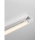 Sandy White Aluminium LED 17 Watt 220-240 Volt 1400Lm 3000K IP44 L: 60 W: 10 H: 4,2 cm - PNL9030706 - NOVALUCE