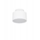 Sandy White Aluminium & Acrylic LED 16Watt 220-240 Volt 787Lm IP20 3000K D:11 H:8.8 cm - PNL9030733 - NOVALUCE