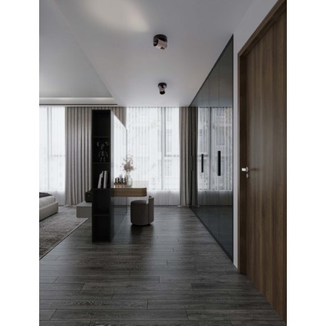 Triac Dimmable Champaign Gold Aluminium & Sandy Black Base LED 8 Watt 220-240Volt 582Lm 3000K IP20 D: 10 H: 12,6 cm - PNL908