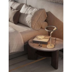 Touch Dimmable Champaign Gold Aluminium LED 16 Watt 220-240 Volt 612Lm 3000K IP20 D: 22 H: 38 cm - PNL9088140 - NOVALUCE