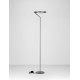 Touch Dimmable Foggy Nickel Aluminium LED 26 Watt 220-240 Volt 1149Lm 3000K IP20 D: 33 H: 168 cm - PNL9088143 - NOVALUCE