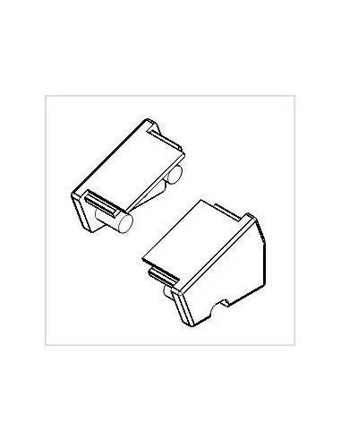 Terminaison Profile LED Bord (x2)