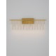 Triac Dimmable Gold & Copper Metal LED 11 Watt 220-240 Volt 807Lm 3000K IP20 L: 67 W: 10 H: 20 cm - PNL9186966 - NOVALUCE