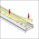 Profile LED Plat 1000mm