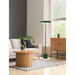 Matt Green Aluminium & Acrylic Black Fabric Wire LED 33 Watt 220-240 Volt 2666Lm 3000K IP20 Switch On/Off Cable Length 250 cm