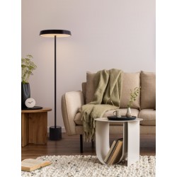 Matt Black Aluminium & Acrylic Black Fabric Wire LED 33 Watt 220-240 Volt 2666Lm 3000K IP20 Switch On/Off Cable Length 250 cm