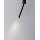 Sandy Black Aluminium LED 4 Watt 220-240Volt 177Lm 3000K IP20 Beam Angle 25° D: 5 H: 29.5 cm - PNL9232139 - NOVALUCE