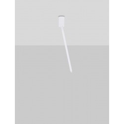 Sandy White Aluminium LED 4 Watt 220-240Volt 177Lm 3000K IP20 Beam Angle 25° D: 5 H: 49.5 cm - PNL9232140 - NOVALUCE