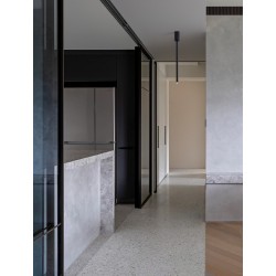 Sandy Black Aluminium LED 4 Watt 220-240Volt 177Lm 3000K IP20 Beam Angle 25° D: 5 H: 49.5 cm - PNL9232141 - NOVALUCE