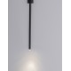 Sandy Black Aluminium LED 4 Watt 220-240Volt 177Lm 3000K IP20 Beam Angle 25° D: 5 H: 49.5 cm - PNL9232141 - NOVALUCE