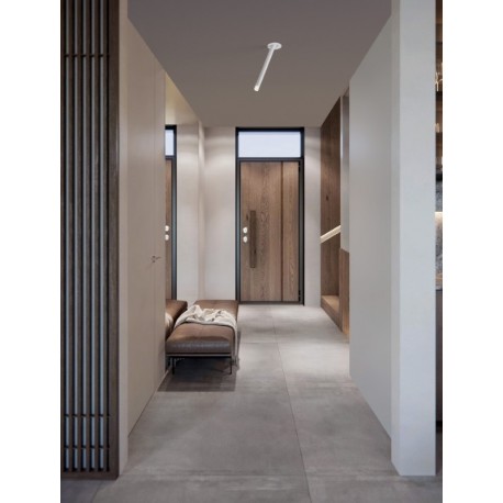 Sandy White Aluminium LED 4 Watt 220-240Volt 177Lm 3000K IP20 Beam Angle 25° D: 5 H: 24 cm - PNL9232144 - NOVALUCE