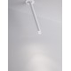 Sandy White Aluminium LED 4 Watt 220-240Volt 177Lm 3000K IP20 Beam Angle 25° D: 5 H: 24 cm - PNL9232144 - NOVALUCE