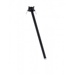 Sandy Black Aluminium LED 4 Watt 220-240Volt 177Lm 3000K IP20 Beam Angle 25° D: 5 H: 44 cm - PNL9232147 - NOVALUCE