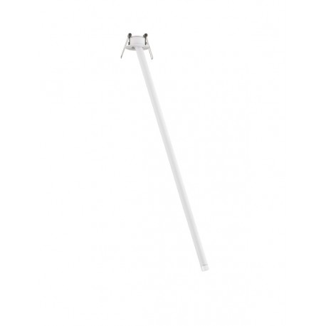 Sandy White Aluminium LED 4 Watt 220-240Volt 177Lm 3000K IP20 Beam Angle 25° D: 5 H: 64 cm - PNL9232148 - NOVALUCE