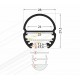 Profile LED Ovale 1000mm