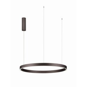 Triac Dimmable Brushed Brown Coffee Aluminium & Silicone LED 77 Watt 3326Lm 220-240 Volt 3000K IP20 light up & down D: 80 2