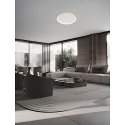 Triac Dimmable Sandy White Aluminium & Acrylic LED 48 Watt 220-240Volt 3361Lm IP20 2700-4000K CCT Dip Switch light up & down 