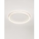 Triac Dimmable Sandy White Aluminium & Acrylic LED 48 Watt 220-240Volt 3361Lm IP20 2700-4000K CCT Dip Switch light up & down 