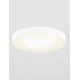 Triac Dimmable Sandy White Metal & Acrylic LED 25 Watt 220-240Volt 1592Lm IP20 2700 + 4000K D: 40 H: 5 cm - PNL9345714 - NOVA