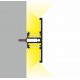 Profile Led Arriere Alu Anodise 2000mm