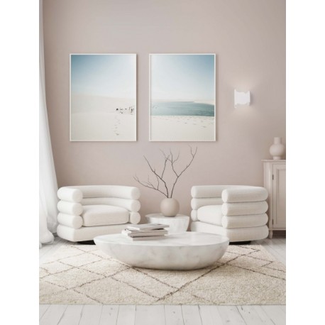 White Gypsum LED 6Watt 220-240Volt 354Lm 3000K IP20 L: 15 W: 6 H: 18,5 cm - PNL9540230 - NOVALUCE