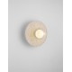 Beige Terrazzo Concrete & Glass LED G9 1x5 Watt 100-240Volt IP20 bulb excluded D: 29.5 H: 20 cm - PNL9540245 - NOVALUCE